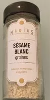 Mängden socker i Sesame blanc graines