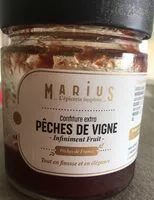 Mängden socker i Confiture extra peches de vignes