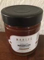 Mängden socker i Confiture extra mirabelle