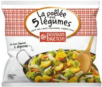 Mängden socker i La poêlée aux 5 légumes