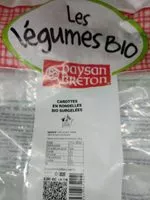 Mängden socker i Carottes en Rondelles Bio Surgelées