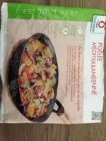 Mängden socker i Poêlée méditerranéenne