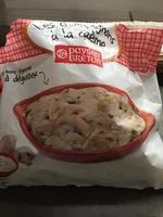 Mängden socker i Les champignons a la creme