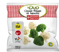 Mängden socker i Duo chou-fleurs et brocolis