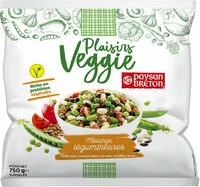 Mängden socker i Plaisirs Veggie - Mélange légumineuses