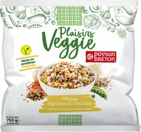 Mängden socker i Plaisirs Veggie - Mélange légumes & céréales
