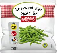 Mängden socker i Haricots verts extra-fins