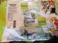 Mängden socker i Brunoise de légumes méditerranéens