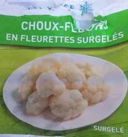 Mängden socker i Choux-fleurs en fleurettes surgelés