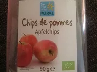 Mängden socker i Chips de pommes