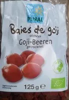 Mängden socker i Baies de goji séchées