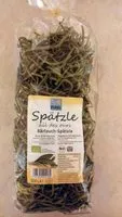 Mängden socker i Bärlauch Spätzle