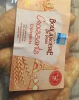 Mängden socker i Croissants Zum Aufbacken
