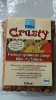Mängden socker i Crusty fromage graines de courge