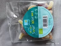 Mängden socker i Veggie sour worms