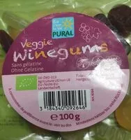 Mängden socker i Winegums