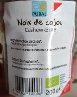 Mängden socker i NOIX DE CAJOU
