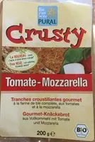Mängden socker i Crusty tomate mozzarella