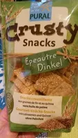 Mängden socker i snacks croustillants epeautre