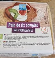 Mängden socker i Pain de riz complet