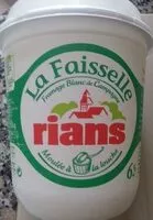 Mängden socker i La Faisselle