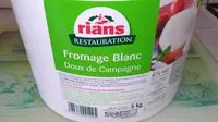 Mängden socker i Fromage blanc doux de campagne