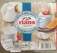 Mängden socker i 4 Faisselles 0%