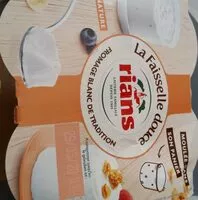 Mängden socker i Faisselle douce