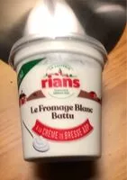 Mängden socker i Le fromage blanc battu