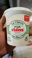 Mängden socker i Le Fromage Blanc au lait de chèvre Nature