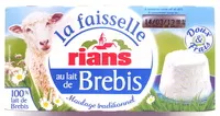 Mängden socker i La Faisselle Nature au Lait de Brebis