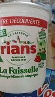 Mängden socker i La faisselle