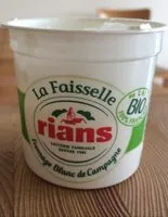 Mängden socker i Faisselle Bio 15%
