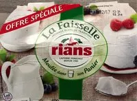 Mängden socker i Rians La Faisselle