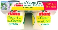 Mängden socker i Le Yaourt au lait de Chèvre Citron