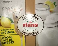 Mängden socker i La Brebis yaourt citron