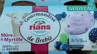 Mängden socker i Gourmandise de Brebis