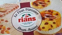 Mängden socker i Le Flan Pâtissier Rhum-Raisins