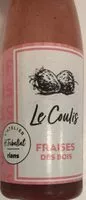 Mängden socker i Le Coulis Fraises des bois
