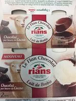 Mängden socker i Le Flan Chocolat Lait de Brebis