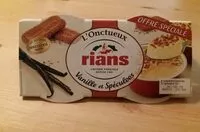 Mängden socker i Rians l'onctueux speculoos x2