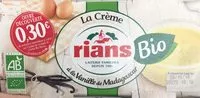 Mängden socker i La creme à la vanille