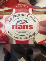 Mängden socker i La Panna Cotta et son coulis de fruits rouges