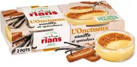 Mängden socker i L'Onctueux vanille et Spéculoos émiettés 2 x (86 g + 4 g)