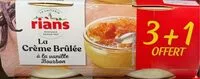 Mängden socker i La creme brulee a la vanille bourbon
