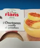 Mängden socker i L'Onctueux vanille spéculoos