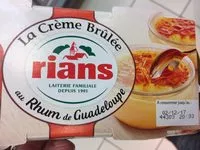 Mängden socker i La creme brulée au Rhum