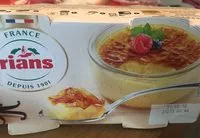 Mängden socker i La creme brulee