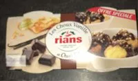 Mängden socker i Les choux Vanille et chocolat