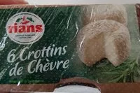 Mängden socker i Crottins de chèvre